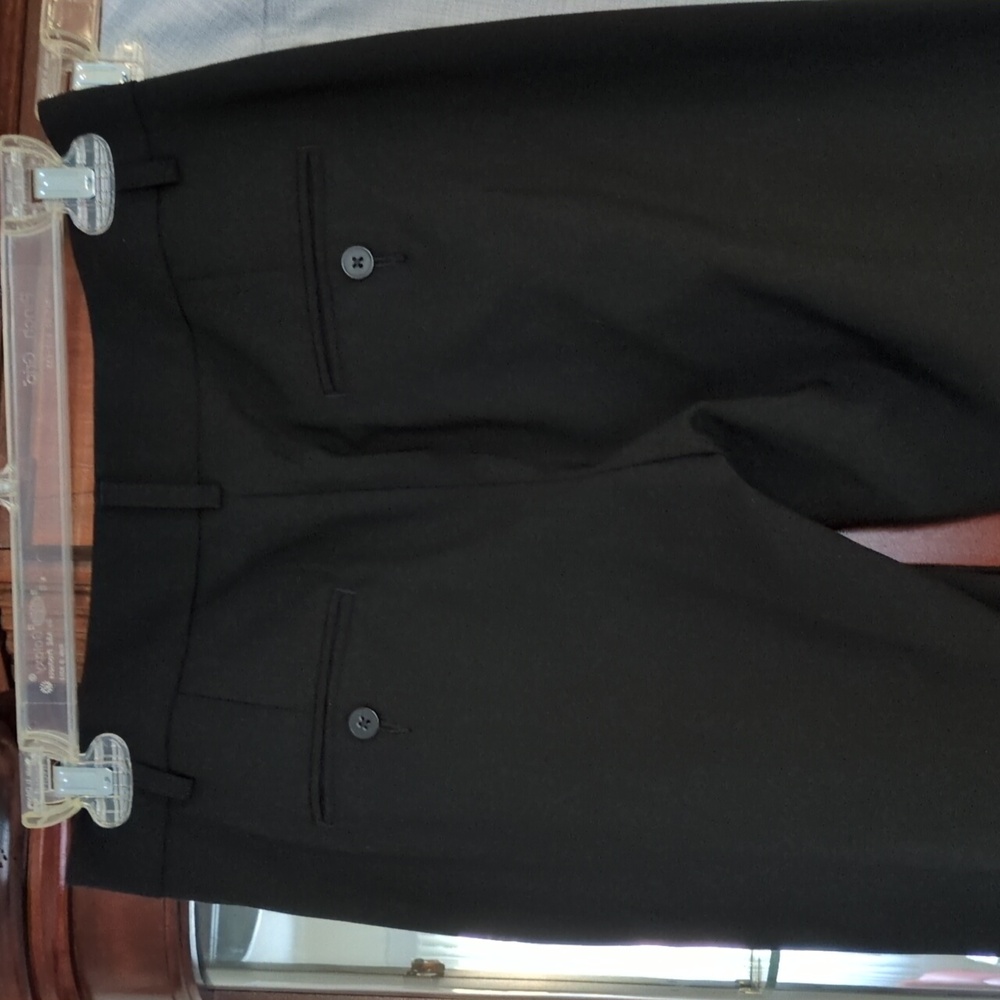 Express Editor Stylish Black, Gray, and Tan Trousers Set Size 6 - Picture 7 of 9